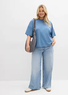 Oversize-Shirt aus reiner schwerer Bio-Baumwolle, bonprix