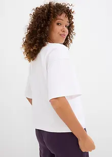 Oversize-Shirt aus reiner schwerer Bio-Baumwolle, bonprix