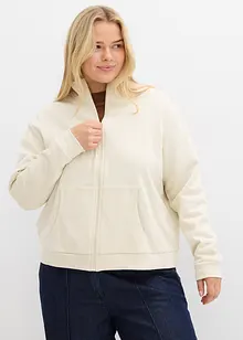 Sweatjacke aus reiner Bio-Baumwolle, bonprix