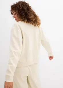 Sweatjacke aus reiner Bio-Baumwolle, bonprix