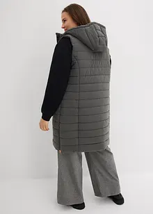 Doudoune longue sans manches, bonprix