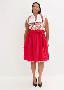 Dirndl mit bestickter Schürze (2-tlg. Set), bonprix