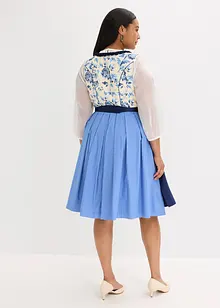Dirndl mit bestickter Schürze (2-tlg. Set), bonprix