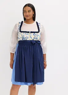 Dirndl mit bestickter Schürze (2-tlg. Set), bonprix