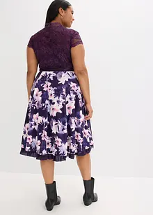 Dirndl mit Stickerei und Samtrock (2-tlg.Set), bonprix