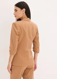 Blazer à manches froncées, bonprix