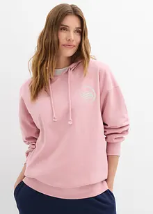 Sweat à capuche 100% coton, bonprix
