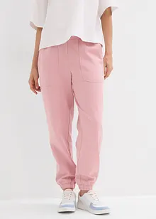 Pantalon en molleton 100% coton, bonprix