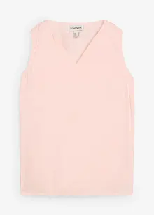 Blouse sans manches en viscose douce, bonprix