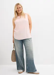 Blusentop aus weicher Viskose, bonprix