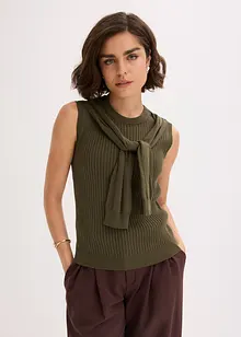 Pullunder aus Baumwolle, bonprix