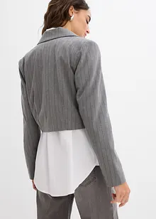 Blazer court avec col à revers, bonprix