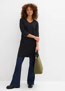 Shirtkleid aus reiner Bio-Baumwolle mit Stretch, bonprix