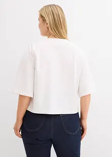 Sweat oversize doux en coton mélangé, bonprix