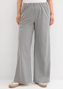Pantalon taille extensible à jambes larges, bonprix
