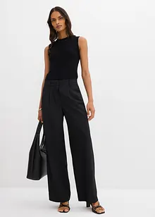 Schlupfhose mit Twill-Struktur, bonprix