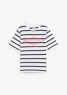 T-shirt rayé 100% coton, bonprix