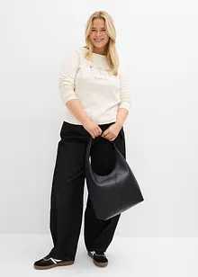 T-shirt manches longues 100% coton, bonprix