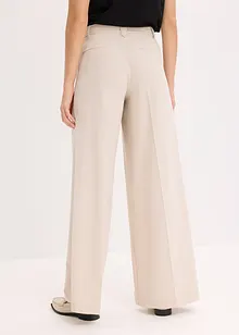 Pantalon à pinces avec doubles plis décoratifs, bonprix