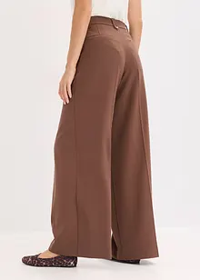 Bundfaltenhose aus fließendem Viskose-Mix, bonprix