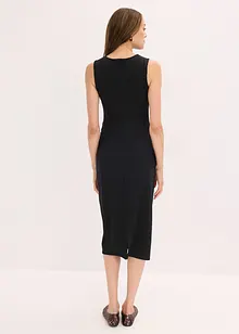 Robe midi avec rivets, bonprix
