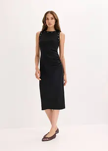 Robe midi avec rivets, bonprix