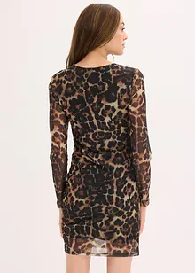 Robe courte à fronces, bonprix