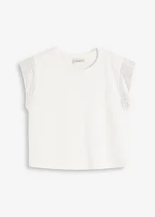 Shirt mit Schulterpolstern, bonprix