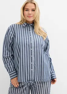 Chemisier oversize avec cordon à nouer, bonprix
