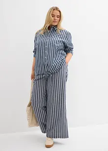 Chemisier oversize avec cordon à nouer, bonprix