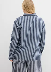 Chemisier oversize avec cordon à nouer, bonprix