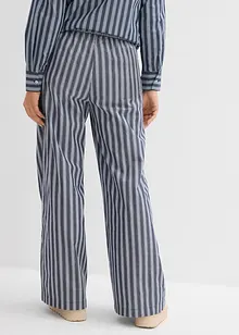 Pantalon palazzo 100% coton, bonprix