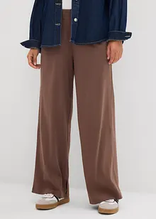 Pantalon en jersey interlock, bonprix