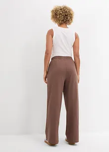 Pantalon en jersey interlock, bonprix