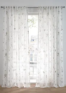 Voilage à imprimé floral (1 pce), bonprix