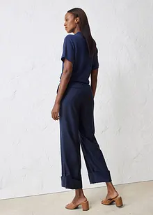 Flared Hose mit Wollanteil, bonprix