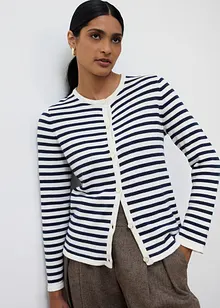 Strickjacke mit Seidenanteil, bonprix