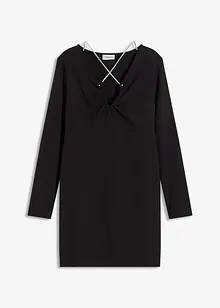 Robe courte à lanières pailletées, bonprix