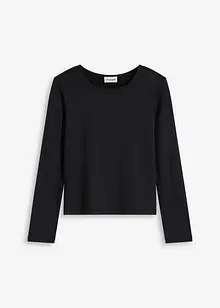 T-shirt manches longues avec épaulettes, bonprix