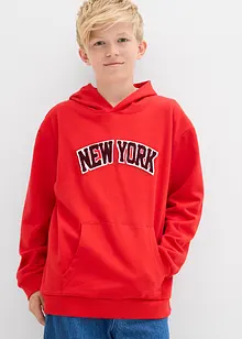 Sweat à capuche 100% coton, bonprix