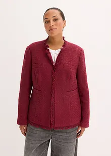 Veste en maille bouclette, bonprix