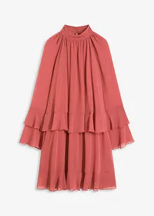 Chiffonkleid mit Volants, bonprix