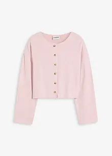 Gerippte Feinstrickjacke, bonprix