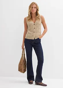 Jean bootcut taille haute, bonprix