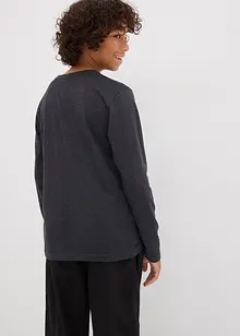 Langarmshirt mit Baumwolle, bonprix