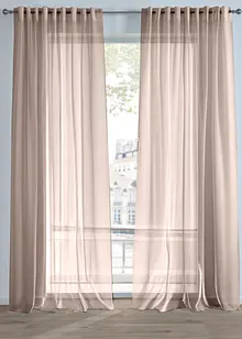 Voilage en batiste finement texturé (1 pce), bonprix