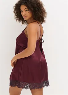 Nuisette en satin et dentelle, bonprix