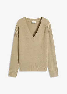 Pull col V, bonprix
