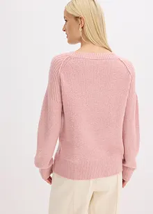 Pull col V, bonprix