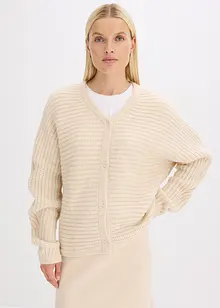 Gilet en grosse maille contenant de la laine, bonprix